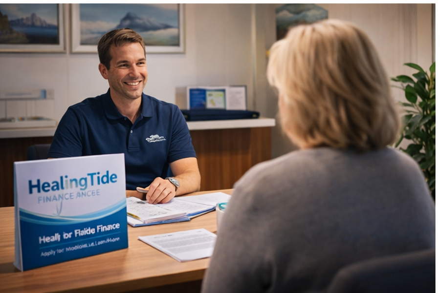 Onboard consultation with a financial specialist